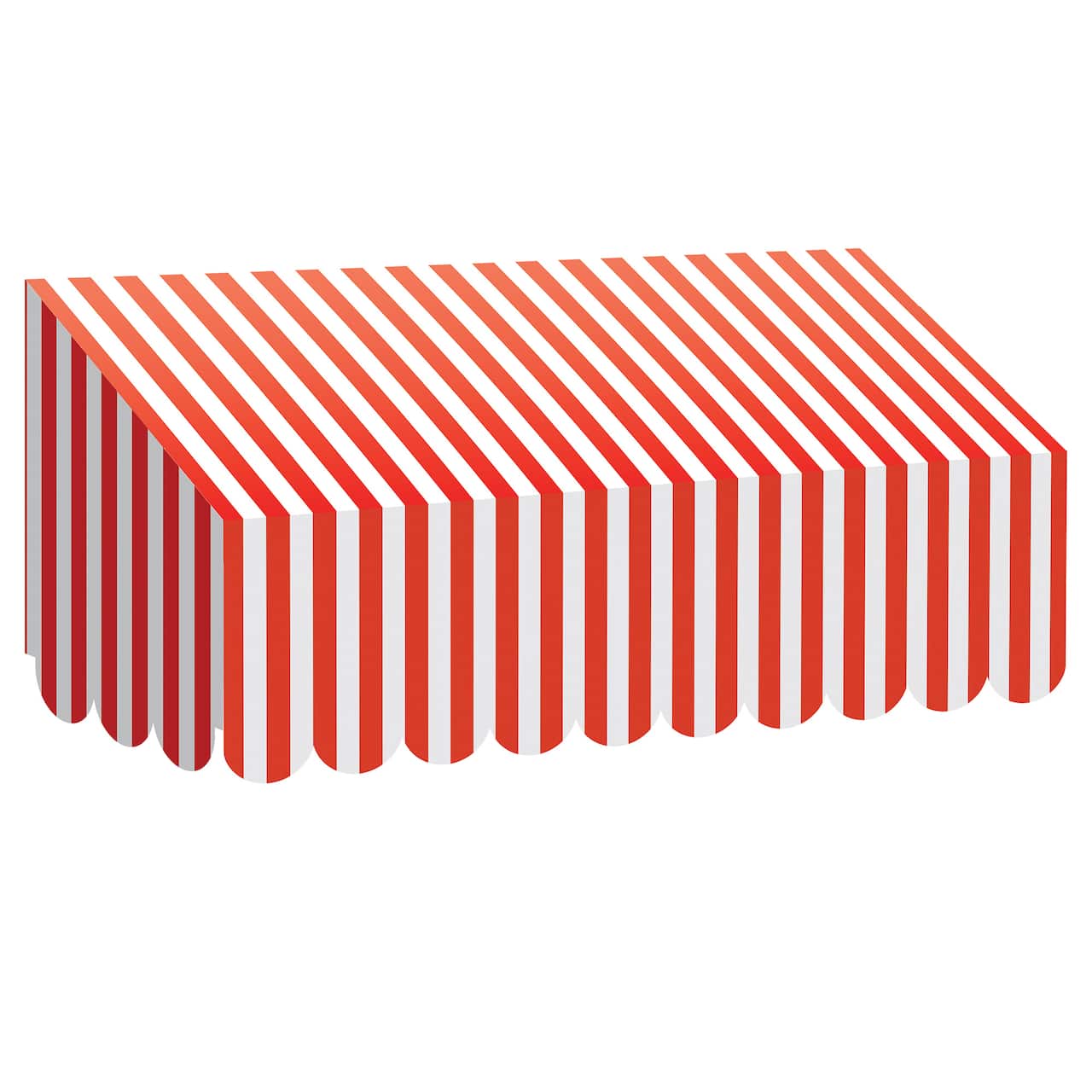 Teacher Created Resources Red &#x26; White Stripes Awning